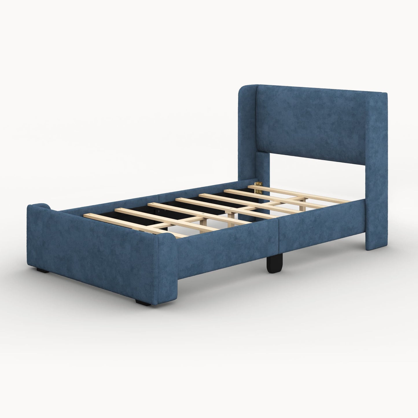 Snug Upholstered Kids Bed