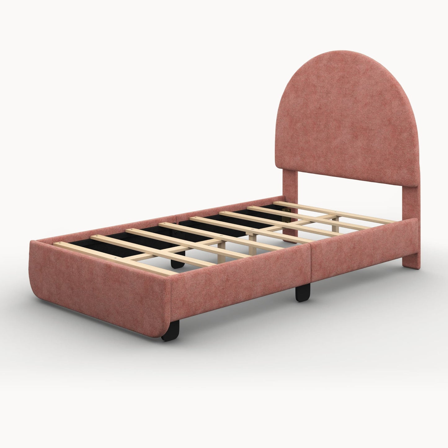 Snug Arc Upholstered Kids Bed
